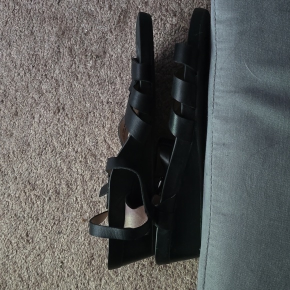 Abeo Irma wedge sandal black - Picture 2 of 4